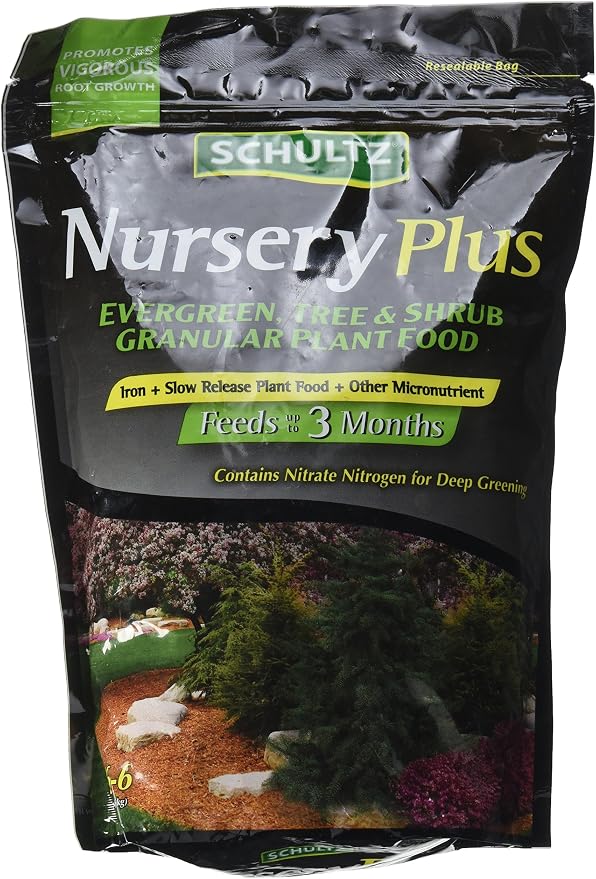 Schultz 018064 Spf48220 Nursery Plus Slow-Release Plant Food, 12-6-6, 3.5 Lbs