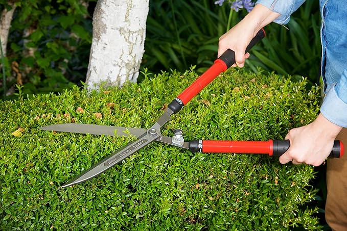 Corona Tools 10″ Extendable Hedge Shears – Telescoping Garden Trimmer For Hedges, Shrubs & Landscaping