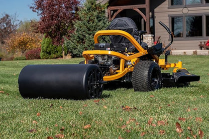 Agri-Fab 45-0606 18" x 36" Tow Behind Poly Lawn Roller 400 lbs weight with water, Poly Drum and Steel Frame, with Plug. Designed for Lawn and Garden Tractors