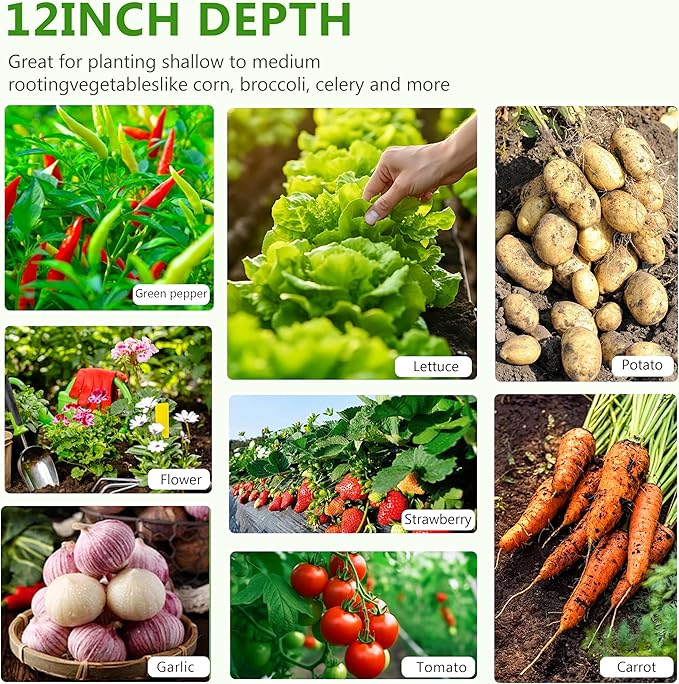 2PCS 7x3x1ft Galvanized Raised Garden Bed,Outdoor Planter Box Metal Patio Kit Planting Bed for Vegetables Flowers Herb,Silver