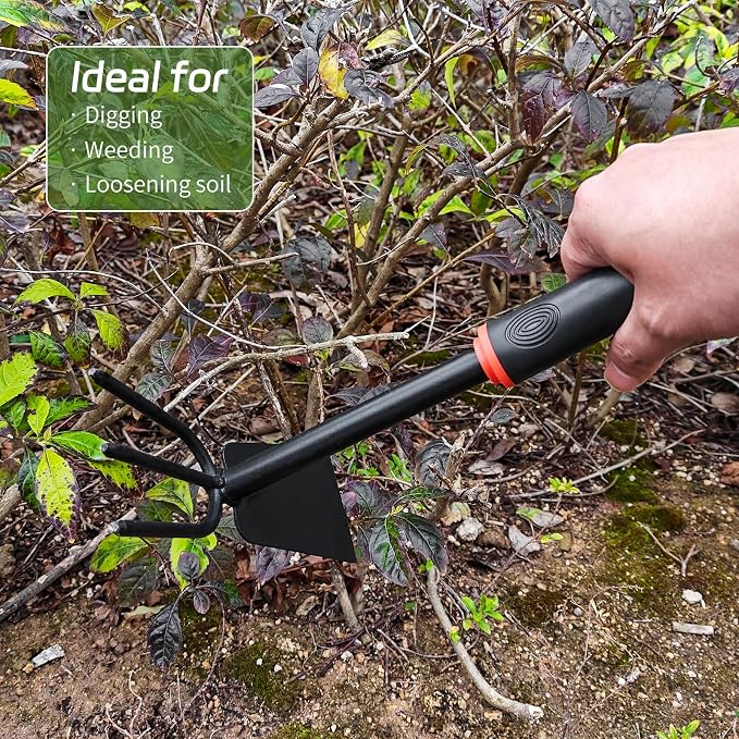 5PCS Weed Puller Tool, Garden Tool Set, Portable Garden Weeder Tool for Vegetable Gardening Backyard Farm Planting