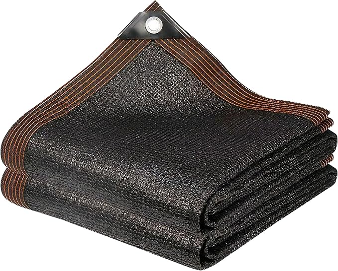 winemana 40% Shade Cloth for Garden- 4x8 FT Breathable Mesh Tarp for Vegetables & Plants, Outdoor Patio Sun Shade with Grommets - Chicken Coop, Dog Kennel Cover