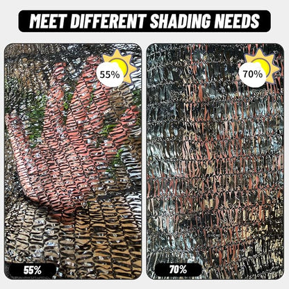 Cool Area 70% Sun Shade Cloth Mesh Tarp with Grommets for Plant Cover 6.5x20ft Patio Canopy Garden Pergola Greenhouse Car Barn Kennel Black