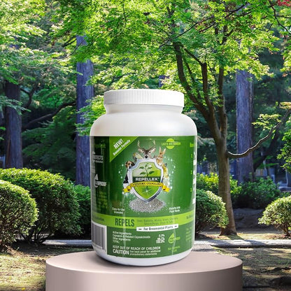 Deer Repellent Systemic Granules 3 lb – Long-Lasting Animal Repellent for Lawn, Garden & Landscape – Ready-to-Use Granular Formula