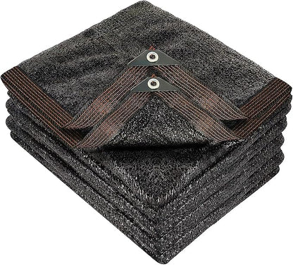 winemana 50% Black Shade Cloth, 14 x 20 FT Durable Mesh Tarp with Grommets, Garden Sunblock Shade Cloth Shading Antifreezing for Plants Cover, Greenhouse, Barns Kennel, Patio, Tomatoes
