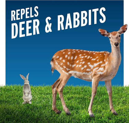 Liquid Fence Deer And Rabbit Repellent Concentrate 2.5 Gallons, Apply Year-Round, 2 Pack