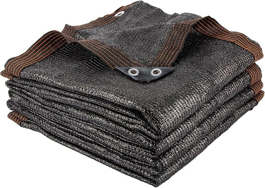 Shade Cloth, 20FT X 48FT 40% Black Outdoor Woven Sun Shade with Grommets, Durable Breathable Netting Shading Antifreezing for Patio, Garden, DIY Home, Plants Cover, Greenhouse, Dog Kennel