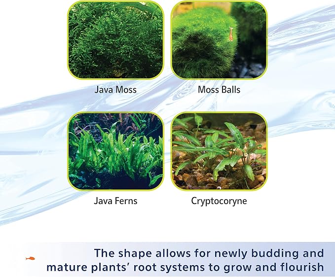 Aqueon Plant and Shrimp Aquarium Substrate, Aqua Soil for Fish Tanks, 5 Pounds, 3 Count