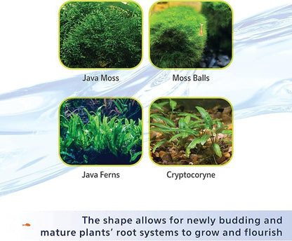 Aqueon Plant and Shrimp Aquarium Substrate, Aqua Soil for Fish Tanks, Aquarium Substrate for Live Plants, 5 Pounds