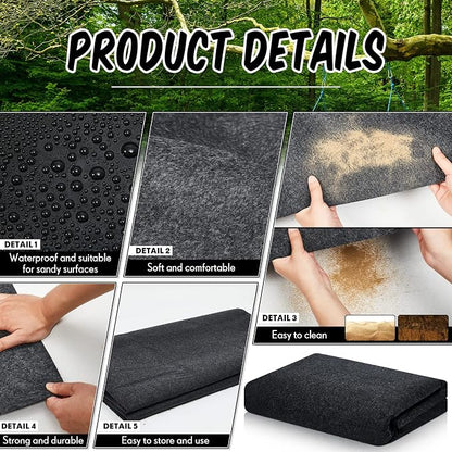 Haull Shed Floor Mat 6 x 4 ft Outdoor Waterproof Nonslip Durable Storage Sheds Protector Rug for Carport Patio Garage Garden Spring Summer Outdoor, Storage Shed Not Included