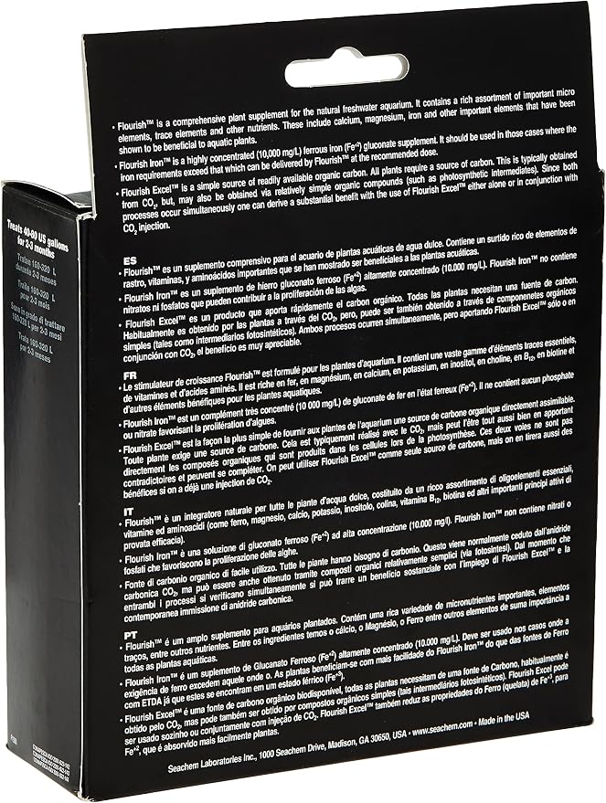 Seachem Plant Pack Fundementals (Box of 3 different 100ml Items)
