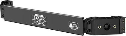 FLEX Stack Pack Side Mount Rails 2-Pack, for Mounting Track-Lock Attachments - FS1608-2