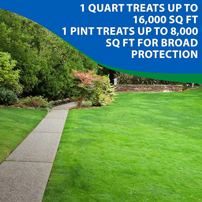 Monterey Take-Out Complete Insect Control I Pint - Kills 450+ Insects, Controls Mosquitoes, Fleas, Ants, Mites - 1 Pint Covers 8,000 Sq. Ft. - Bundled with Monterey Spoon