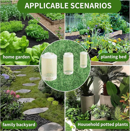 Underground Worm Farm, Garden Mini vermicomposting bin for use in Outdoor Gardening from Kitchen Food Waste, with Holes and lid11.81IN+10.23IN+8.38IN（3PC）
