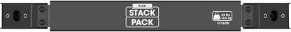 FLEX Stack Pack Side Mount Rails 2-Pack, for Mounting Track-Lock Attachments - FS1608-2