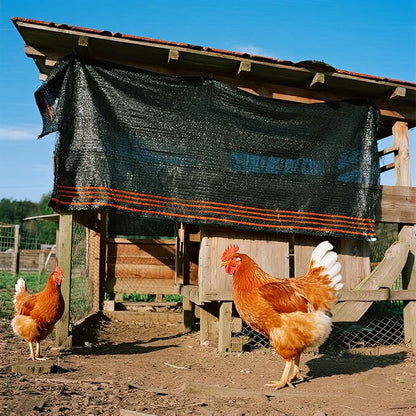 winemana 90% Shade Cloth for Garden- 4x10 FT Breathable Mesh Tarp for Vegetables & Plants, Outdoor Patio Sun Shade with Grommets - Chicken Coop, Dog Kennel Cover