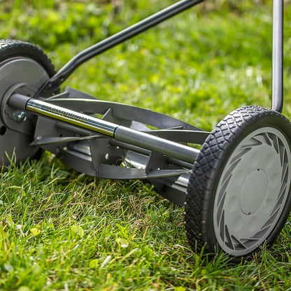 American Lawn Mower 1415-16 16-Inch 5-Blade Push Reel Lawn Mower, Gray