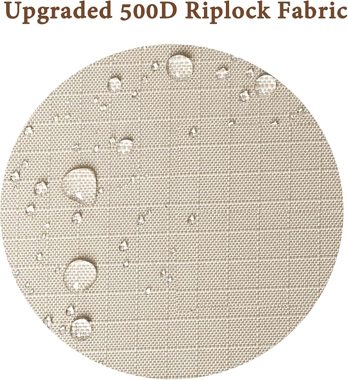 SCOCANOPY Light Beige Replacement Cover Compatible with Home Depot Hampton Bay Pergola # GFM00467F,GFM00469A