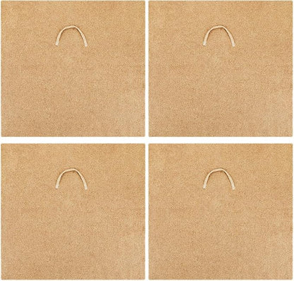 Zubebe 4 Pcs 2 ft x 2ft Worm Blanket Farm Kit Worm Bin Blanket Worms for Composting Fits Many Bin Bag for Keeping Worms Dark Moist Warm Outdoor Garden Compost Bin Farm Compost Factory
