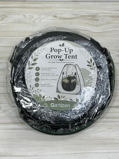 Gardzen 2-Pack 27"x27"x31" Pop up Grow Greenhouse Small Greenhouse, Steel Frame Portable Plant Flowers Mini Green House Zipper Cover for Outdoor & Indoor Use