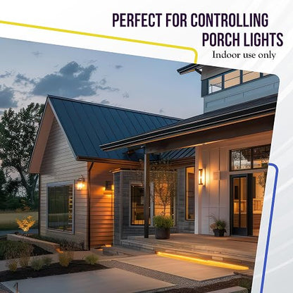 Enerlites 7 Days Digital in-Wall Programmable Timer Switch for Lights, Fans, with Blue Backlight, HET01, White, 5-Pack