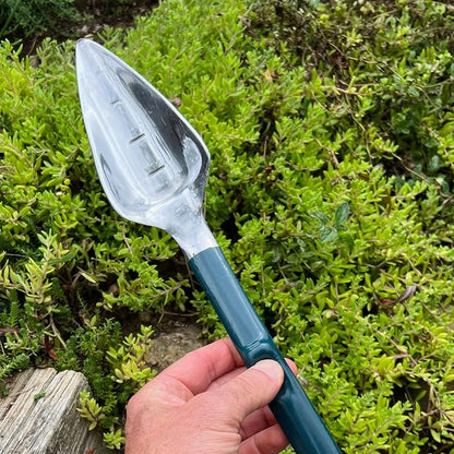 Kings County Tools Combo Garden Hand Tool | Combination Trowel & Rake | Trake Measures 17” | Use for Weeding, Planting and Transporting | Polished Cast-Aluminum