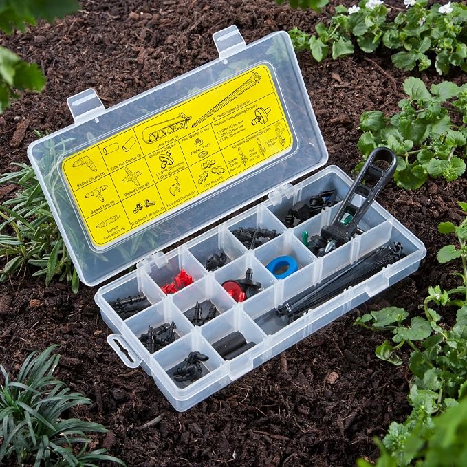 Raindrip R558DT Fix-A-Kit Repair Set , Black