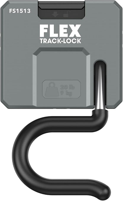 FLEX Track-Lock Wall Mount Storage System S-Hook 2 Pack - FS1513-2