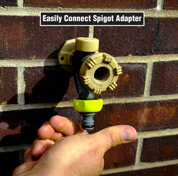 Flexzilla Garden Hose Quick-Connect Fittings, 5-Piece Coupler & Plug Kit