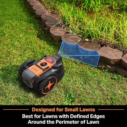LawnMaster OcuMow 400 Series Robot Lawn Mower with Optical Navigation & Systematic Cutting – VBRM601YCM AD