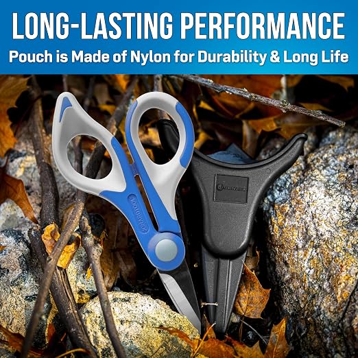 Jonard Tools TK-325 Kevlar Cutting Shears & Molded Pouch with Belt Clip