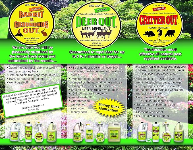 Deer Out 40oz Ready-to-Use Deer Repellent