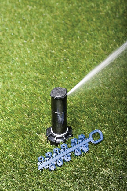 Rain Bird CP5004PC Pro Rotor with Pro Nozzle Set, 40° - 360° Pattern, 26' - 38' Spray Distance, Black