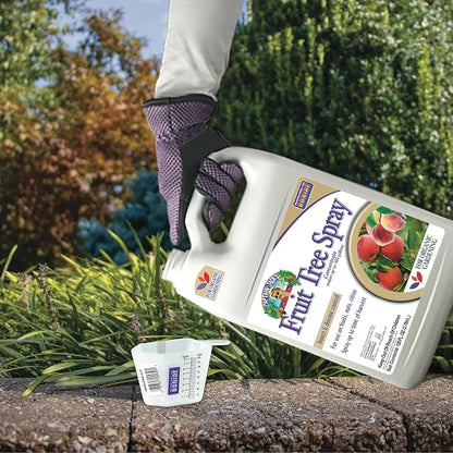 Bonide Captain Jack's Fruit Tree Spray, 128 oz Concentrate, Insect & Disease Control Spray for Organic Gardening