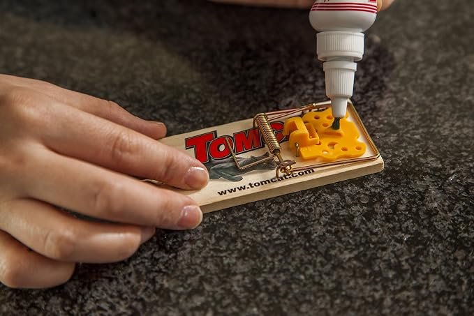 Tomcat Attractant Gel, 1 oz. (12-Pack) | Attracts Both Mice & Rats, Ready-to-Use, Use to Bait Any Trap