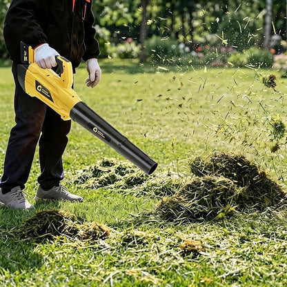 GarveeTech Electric Leaf Blower with Battery and Charger | Cordless Leaf Blower with 700CFM & 250MPH, 20V Handheld Battery Leaf Blowers for Lawn Care, Leaves Cleaning, Dust Blowing