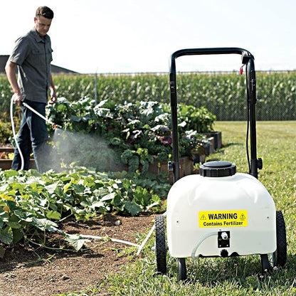 Fertilizer Stickers - Warning Label Signage for Pump and Garden Sprayers: Weather and Fade Resistant, Extreme Stick, Commercial Grade, Fertilizer Labels - USA Made (10 Labels)