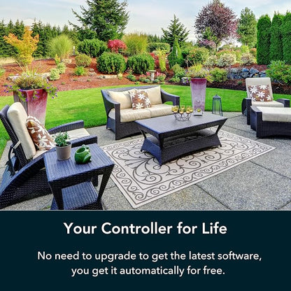 Rachio 3 Smart Bundle: Includes Rachio 3rd Generation-16 Zone Smart Sprinkler Controller (Alexa Compatible w/ Hyperlocal Weather Intelligence Plus & Rain Skip) & Rachio Weatherproof Outdoor Enclosure