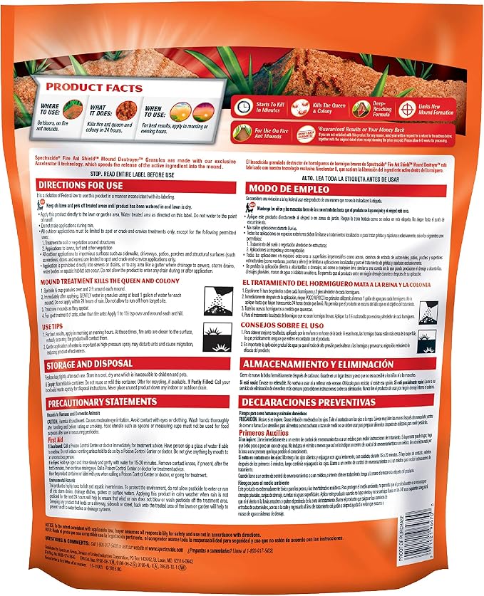 Spectracide Fire Any Destroyer, 3.5 lb, 6 Pack