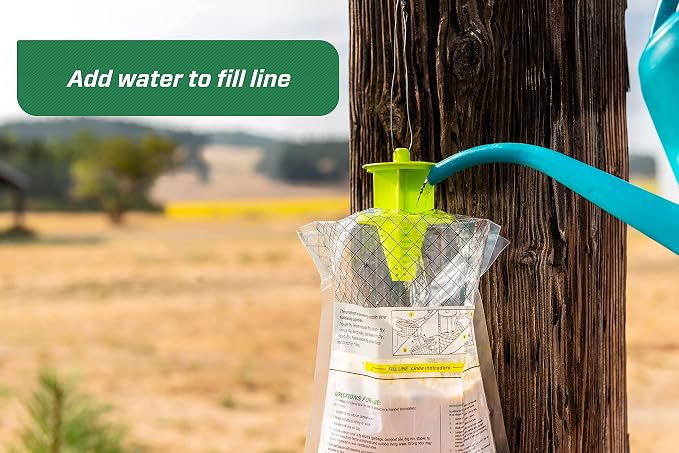 RESCUE! Big Bag Fly Trap – Disposable, Outdoor Use - 12 Traps