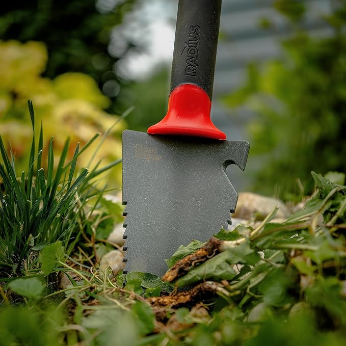 Root Slayer 17011 Garden Trowel with Holster, Red