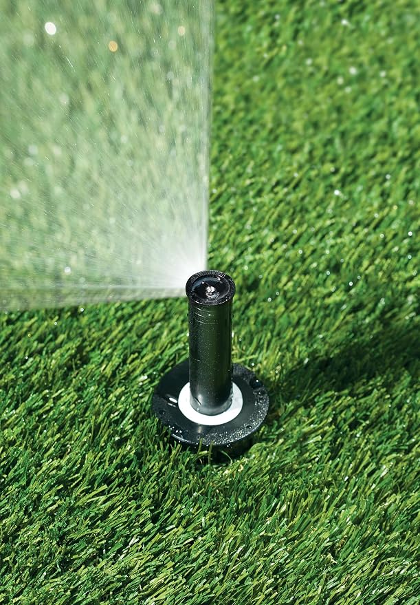 Rain Bird 1803DSQPRS Pressure Regulating (PRS) Professional Dual Spray Pop-Up Sprinkler, 90° Quarter Circle Pattern, 8' - 15' Spray Distance, 3" Pop-up Height