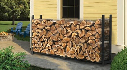 ShelterLogic 4' Firewood-Rack-in-A-Box All-Season Ultra Duty Steel Premium Firewood Rack Without Cover