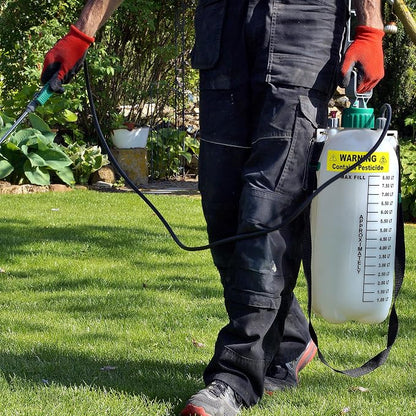 Weed Killer Sticker - Warning Signage for Pump and Garden Sprayers: Weather and Fade Resistant, Extreme Stick, Commercial Grade, Weed Killer Labels - USA Made (10 Labels)
