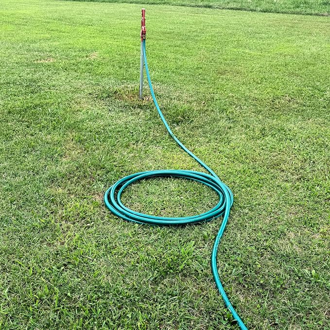 Gilmour Flexogen 3/4 in x 75 ft Garden Hose, Heavy Duty Water Hose, Flexible and Kink Resistant Outdoor Hose, Green | Heavy Duty Build, 500 PSI, Kink-Resistant Layers, Brass Fittings, All-Weather Durability, Made in USA