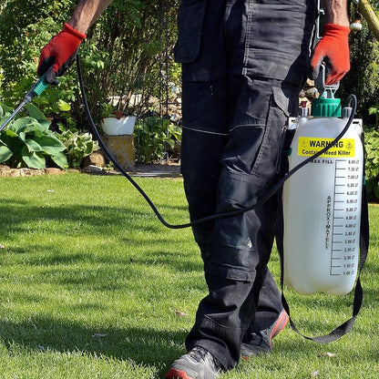 Weed Killer Sticker - Warning Signage for Pump and Garden Sprayers: Weather and Fade Resistant, Extreme Stick, Commercial Grade, Weed Killer Labels - USA Made (2 Labels)