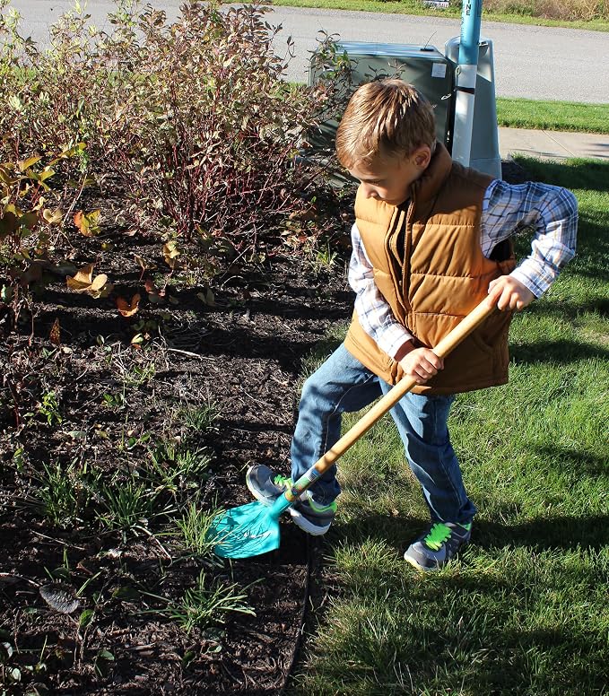 Emsco Group 1232 Little Diggers Child Safe Tool – Garden Kid Shovel, Teal