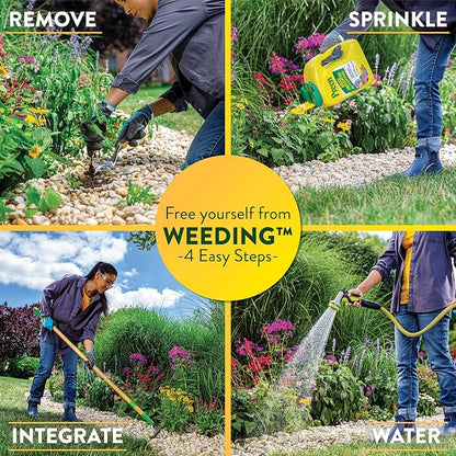 Preen Garden Weed Preventer Plus Plant Food 31.3 lb Bag, Covers 5,000 sq ft | Granular All Purpose Fertilizer with Pre Emergent Weed Control for Gardens – Prevents Weeds and Feeds Plants