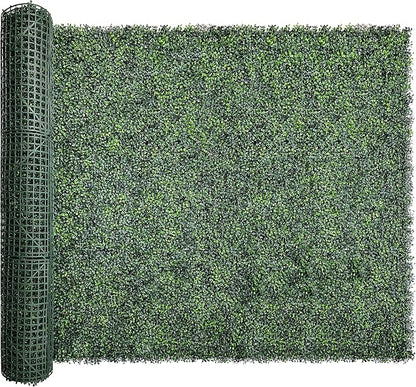 Bybeton 60"x120"(50sqft) Ultra-Dense Boxwood UV Privacy Fence | Ultra-Dense 50sqft Zero-Gap Privacy. UV-Proof & Odorless. Easy DIY Snap-Together. For Fence, Balcony & Garden.