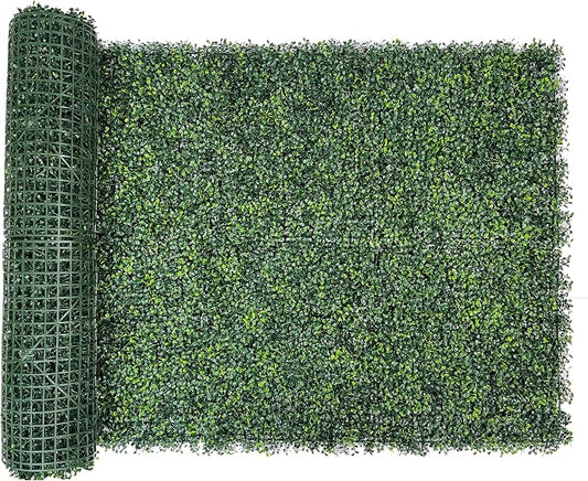 Bybeton 40"x120"(33sqft) Ivy Privacy Fence Screen Odorless Boxwood Hedge | Ultra-Dense 33sqft Grass Wall for 100% Privacy. Odorless & Fire Retardant. UV-Protected 5+ Years. Easy DIY with Zip Ties.